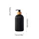 thumbnail image 3 of Dispensador de Jabón Espumoso | Dispensador Recargable de Jabón de Manos y Gel de Ducha para Baño y Cocina | Botella Dispensadora de Espuma de Plástico Blanco de 19 Cm, 3 of 7