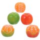 thumbnail image 1 of 5pcs Car Dashboard Decoration Resin Orange Figurine Vehicle Interior Decoration, 1 of 2