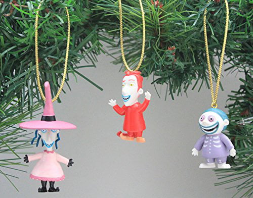 Disney 2018 The Nightmare Before Christmas 6 Ball Ornament Set Jack Skellington 