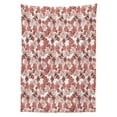 thumbnail image 3 of Ambesonne Cherry Blossom Tablecloth Rectangular Table Cover, Nature, 60"x84", Coral Blush White, 3 of 4