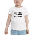 thumbnail image 2 of It's My 1/2 Half Birthday Cute Toddler Tshirts for Boys Girls (White, 2T), 2 of 5