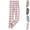 Pink, variant on HAJWOH Womens Plaid Fluffy Pajama Pants Cozy Lounge Pants with Pockets Winter Warm Bottoms