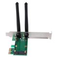 thumbnail image 5 of For PC Wireless Card WiFi Mini PCI-E Express to PCI-E Adapter with 2 Antenna External, 5 of 5