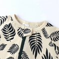 thumbnail image 2 of Beilxfa Newborn Baby Boy Cotton Rompers,0-36 Months Short Sleeve Toddler Romper,2 Way Zipper Infant Spring Summer Jumpsuit, 2 of 7