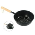 thumbnail image 1 of Pot de Démarrage pour Charbon de Cheminée Poignée en Bois Sécuritaire pour Barbecue, 1 of 10
