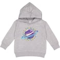 thumbnail image 2 of Inktastic Planet Saturn with Stars Toddler Hoodie, 2 of 4