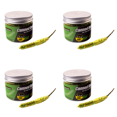 thumbnail image 1 of Señuelo Gusano Cola Recta 60 Uds. 60mm Suave Olor A Pez Swimbait () Verde, 1 of 4