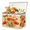 Color 3, variant on Jiaoprinted Wooden Large Toys Storage Box with Lid and Divider, Wood Plank Texture Foldable Toys Storage Organizer, Stackable Home Organization, 85L