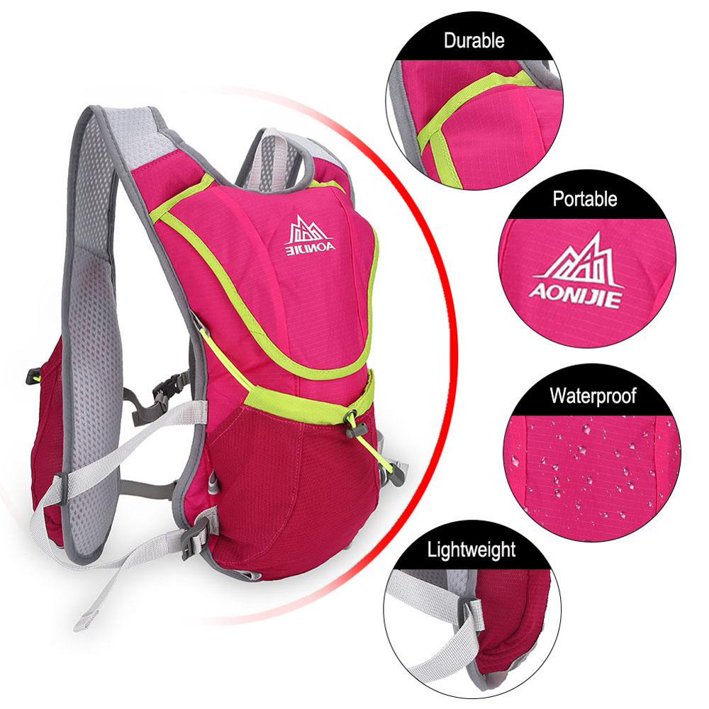 OTVIAP 3 Colors 8L Outdoor Sport Running Cycling Hiking Backpack