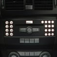 thumbnail image 3 of Car Air Condition CD Panel Button Trim For Mercedes-Benz C Class W204 GLK X204, 3 of 6