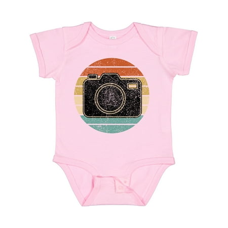 

Inktastic Photographer Gift Retro Sunset Camera Boys or Girls Baby Bodysuit