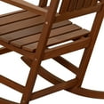 thumbnail image 3 of Furinno Tioman Hardwood Rocking Chair in Teak Oil, 3 of 5