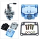 thumbnail image 3 of Cámara de cuenco de flotador de carburador, piezas universales de motocicleta con junta y tornillos de montaje, accesorios para Phbg Durable Azul Soledad Cuenco flotante, 3 of 10