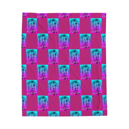 Marilyn Monroe Retro Love Velveteen Plush Blanket
