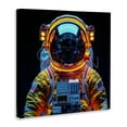 thumbnail image 4 of Stupell Industries Astronaut with Reflective Helmet Astrology & Stars Painting Wrapped Canvas Art Print Wall Art, 17 x 17, 4 of 8