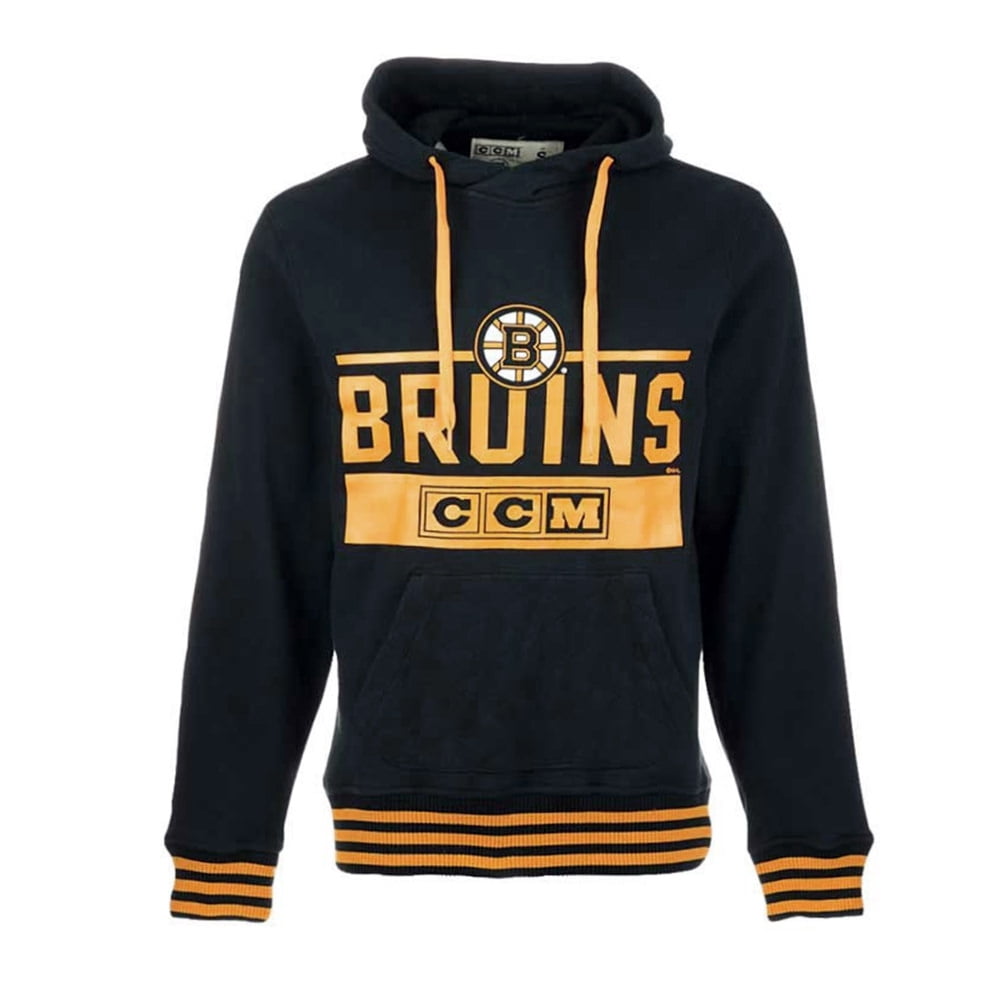 boston bruins ccm pullover hoodie