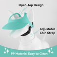 thumbnail image 4 of HeeHom Dog Sun Hat for Small Dogs 16.5-27.5lbs - Adjustable Summer Cap with Ear Holes, Beach & Walking Visor for French Bulldog/Corgi/Puppy UV Protection, 4 of 7