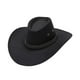 thumbnail image 2 of Sombrero de vaquero Fernando Ala grande para cosplay y sol Adultos Negro, 2 of 7
