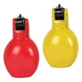 thumbnail image 2 of ZLight 2 Pcs Sifflets à Main Bruyants pour Randonnée Intérieur Extérieur Jaune et Rouge 12x6.5cm, 2 of 2