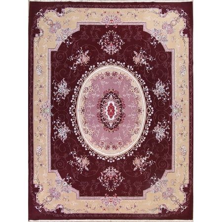 Decorative Soft Wool&Acrylic Floral 10x13 Traditional Turkish Oriental Area Rug