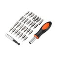 thumbnail image 1 of DOLITY Ratchet Screwdriver Tool Metal with Non Slip Handle Narrow Space Screwdriver 29 Piece, 1 of 9