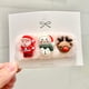 thumbnail image 1 of Adornos navideños Dibujos animados Lindos clips de pelo de peluche Pinzas para el pelo navideñas Tarjetas para el pelo Tocado navideño Regalos navideños Suministros Decoración para fiestas Akmoler, 1 of 7