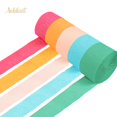 thumbnail image 2 of Papel crepé Party Streamers AOBKIAT Rainbow, 5 rollos de 81 pies, 2 of 6