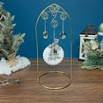 thumbnail image 4 of Bard's Arched Gold-toned Ornament stand, Medium Scroll, 13" H x 6" W x 6" D, Pack of 12, 4 of 4