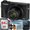 thumbnail image 1 of Canon PowerShot G7 X Mark III Digital Camera (Black) with 4.2x Optical Zoom Lens + 64GB Memory Card + Cleaning Pen + ZeeTech Starter Bundle, 1 of 5