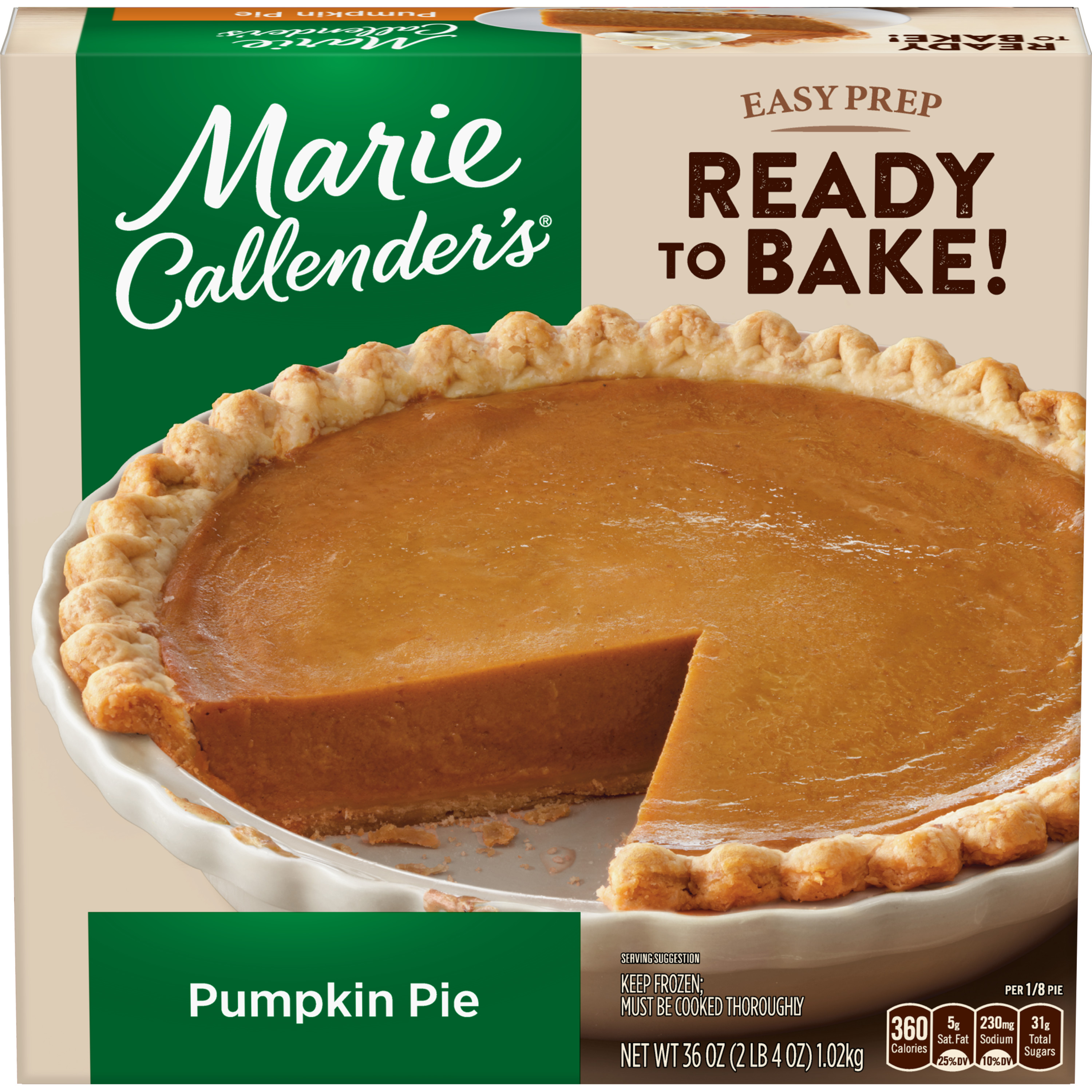 Marie Callender s Pumpkin Pie 36 Oz Frozen Walmart Inventory
