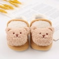 thumbnail image 3 of Biezeib Baby Winter Shoes, Cartoon Bear Soft Sole Non-Slip First Walking Shoes Flats Toddler Shoes For Girls Boys, 3 of 4