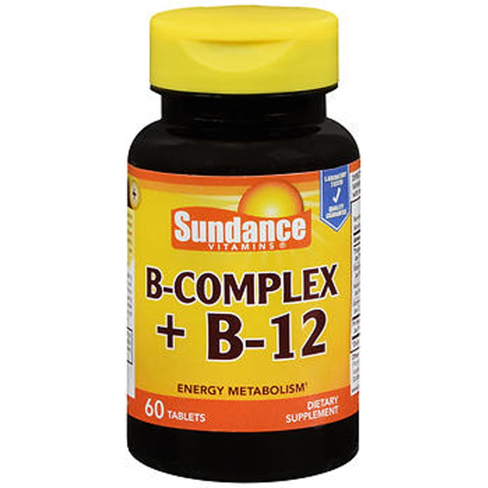 Nature's Truth Vitamin B Complex + B12 Tablets, 60 Count