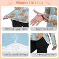 thumbnail image 4 of FORMRS Womens Long Sleeve Shirts UPF 50+ Sun Protection Quick Dry Fishing Hiking Tops, Size S-2XL, Cartoon Floral Dog Pattern, 4 of 8