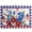 4, variant on Easter Bunny Dish Drying Mats Spring Floral Dish Mat Easter Cross Eggs Drying Matt Dishes Dryer Pad for Kitchen Counter Absorbent Microfiber Washable Foldable Reusable 18x24 in