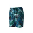 thumbnail image 4 of Sunloudy - Pantalones cortos de playa para hombre con cordón elástico en la cintura, ropa de verano de estilo informal holgada con estampado hawaiano Sunloudy moda, 4 of 10
