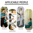 thumbnail image 5 of UPOUART 2Pcs Badge Holders Heavy Retractable Key Chain for Everyday Use Workplace School 4.2x1x0.3in, 5 of 8