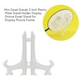 thumbnail image 3 of 45Pcs Mini Easel Stands 3 Inch Plastic Plate Stand Holder Display Picture Easel Stand for Display Picture Frame, 3 of 5