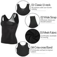 thumbnail image 3 of FITVALEN Men's Compression Shirt to Hide Gynecomastia Moobs Chest Slimming Body Shaper Undershirt, 3 of 8
