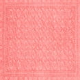 thumbnail image 1 of Ahgly Company Machine Washable Indoor Square Oriental Red Modern Area Rugs, 7' Square, 1 of 4