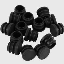 LABSERRON Round Plastic Plugs 100Pcs for Tubes Bungs Stopper and Holes