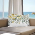 thumbnail image 4 of Outdoor Pillow Cover Green Eucalyptus Leaves Set of 2 Waterproof Throw Pillowcases Plant Yellow Daisy Decorative Patio Furniture Pillows for Couch Garden Indoor & Outdoor Use, 4 of 9