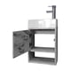 thumbnail image 2 of Gabinete De Baño Para Lavabo Flotante Minimalista ALYS, 2 of 7