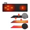 thumbnail image 4 of Mantas eléctricas USB para cama, termostato inteligente, calefacción, colchón, saco de dormir al aire libre para acampar, calentador corporal, 4 of 4