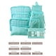 thumbnail image 3 of Organizador Juego de 9 bolsas organizadoras de equipaje, ahorro de espacio plegable para vacaciones familiares (E) Ehuebsd Libre de BPA, 3 of 5