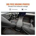 thumbnail image 3 of Automotive Floor Mats Fits for Tesla Model Y 2021-2024 3 pcs TPE Liners, 3 of 9