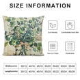 thumbnail image 5 of ONETECH Spring Summer Pillow Covers Watercolor Sage Green Eucalyptus Leaf Mason Jar Decorative Throw Pillow Cases Vintage Style Farmhouse Holiday Cushion Cases Sofa Couch Bed Decor, 5 of 5