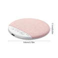 thumbnail image 6 of Sulaicai Bluetooth Pillow Speaker for Sleeping, Mini Portable Under Pillow Speaker with White Noise Timer Wireless Sleep Aid with Stereo Bass Private Sleep Headphones for Side Sleeper (Pink), 6 of 6