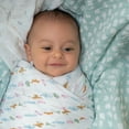thumbnail image 2 of aden + anais Alphabet Animals Cotton Muslin Baby Blankets, 4 Count, 2 of 6