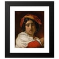 thumbnail image 2 of Léon Bonnat 12x14 Black Modern Framed Museum Art Print Titled - Italian (1869), 2 of 5