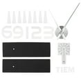 thumbnail image 4 of Reloj de pared sin marco, pegatina de reloj de pared sin marco, pegatina de reloj de pared, reloj de pared DIY, respuesta rápida, 4 of 8